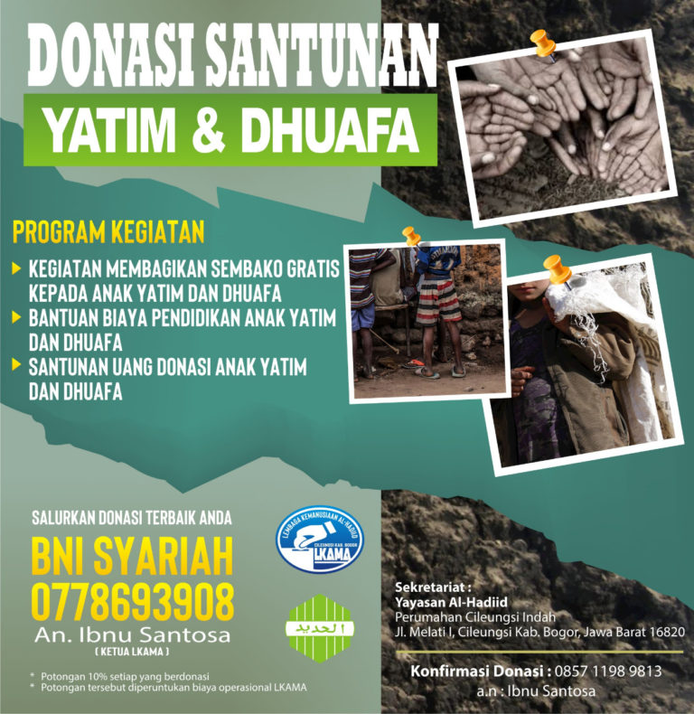Donasi Santunan Yatim & Dhuafa